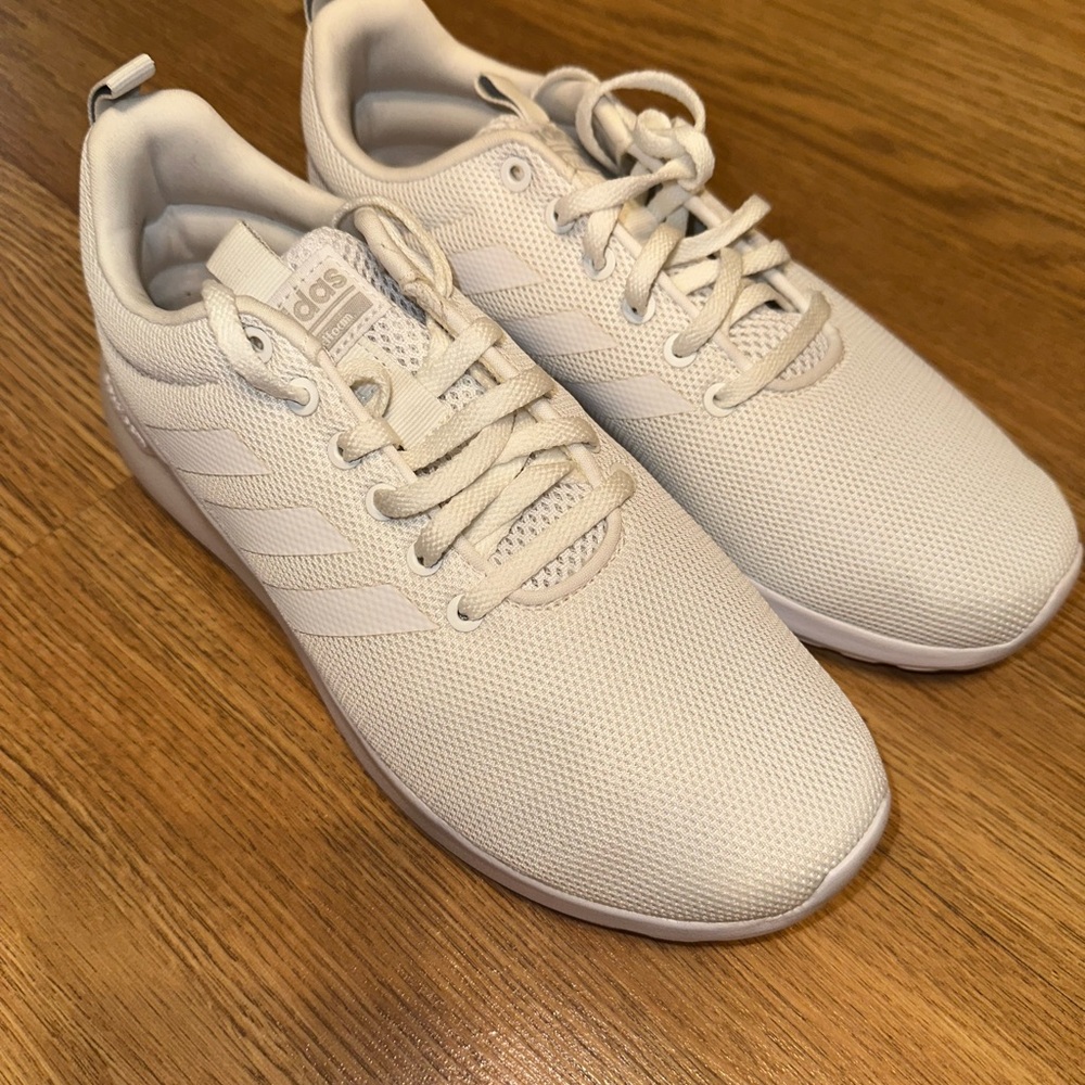 adidas women’s  Off-White Mesh Athletic Sneakers